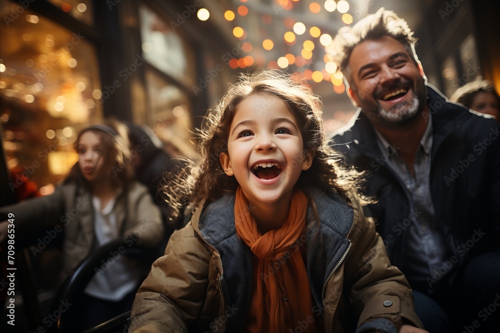 happy moments of childhood. father teaches his daughter to ride a bicycle. happy moments of childhood. father teaches his daughter to ride a bicycle.