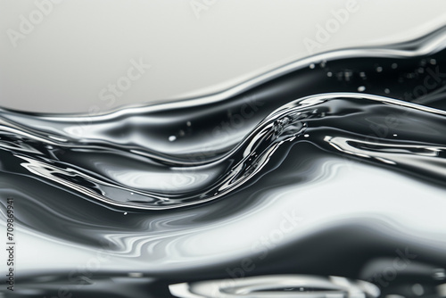 liquid abstract background,glossy gray metallic color,the basis for the banner,the concept of creative design and advertising