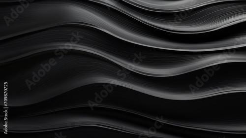 Intricate abstract black wave background with stylish pattern for graphic design projects