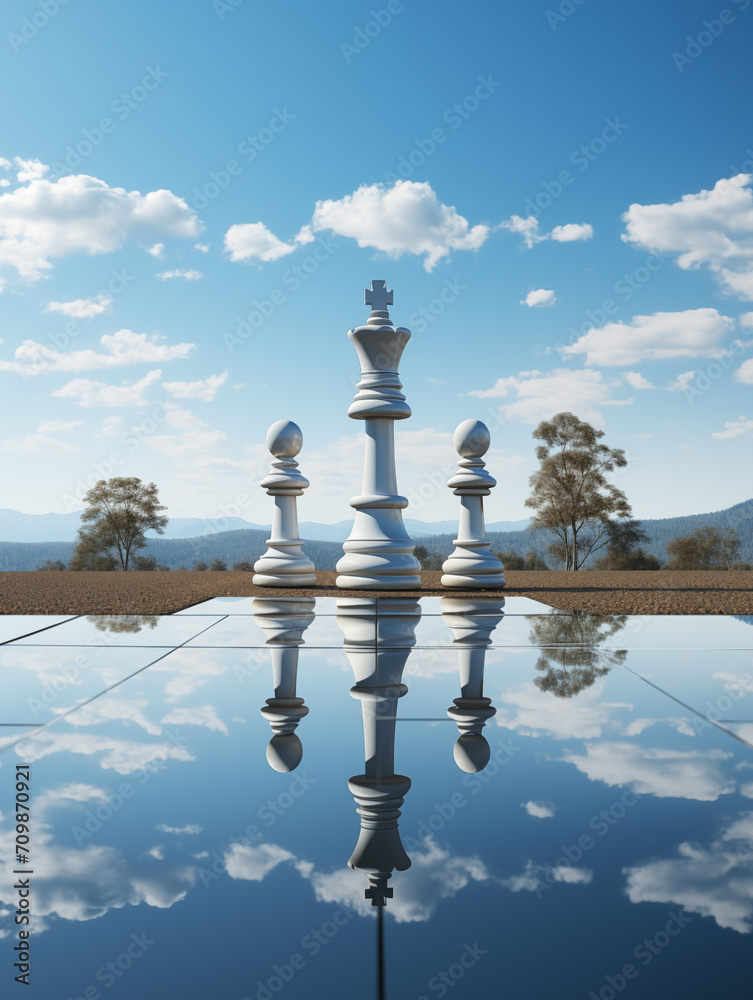 chess pieces,created with Generative AI tecnology. chess pieces,created with Generative AI tecnology.