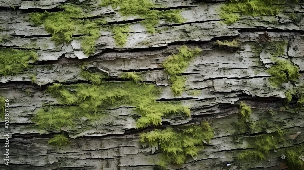 Closeup texture of tree bark. Pattern of natural tree bark background. Rough surface of trunk. Green moss and lichen on natural wood. Dirt skin of wooden. Grey, brown, and green nature background.
Closeup texture of tree bark. Pattern of natural tree bark background. Rough surface of trunk. Green moss and lichen on natural wood. Dirt skin of wooden. Grey, brown, and green nature background.