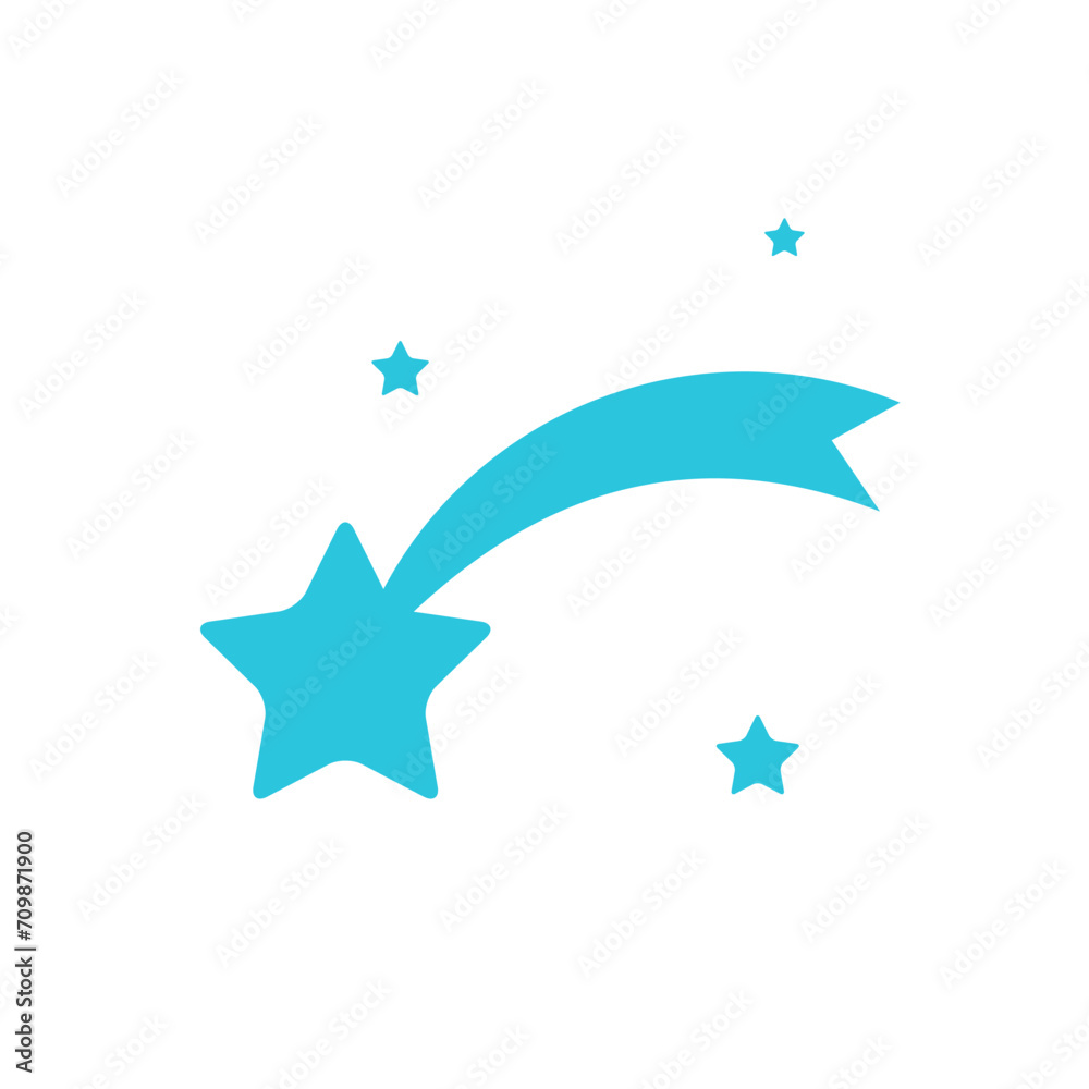 Lucky icon star. From blue icon set. Lucky icon star. From blue icon set.