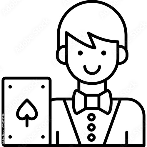 Croupier Icon
