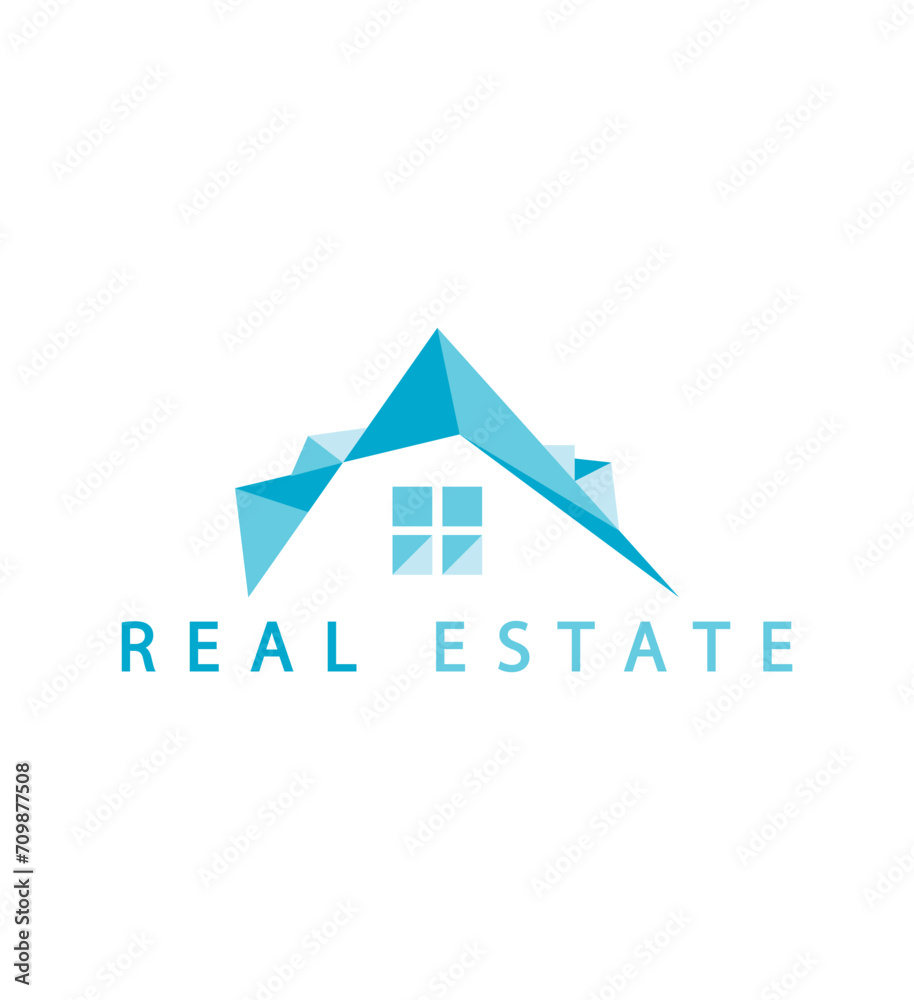 Home logo design template modern.