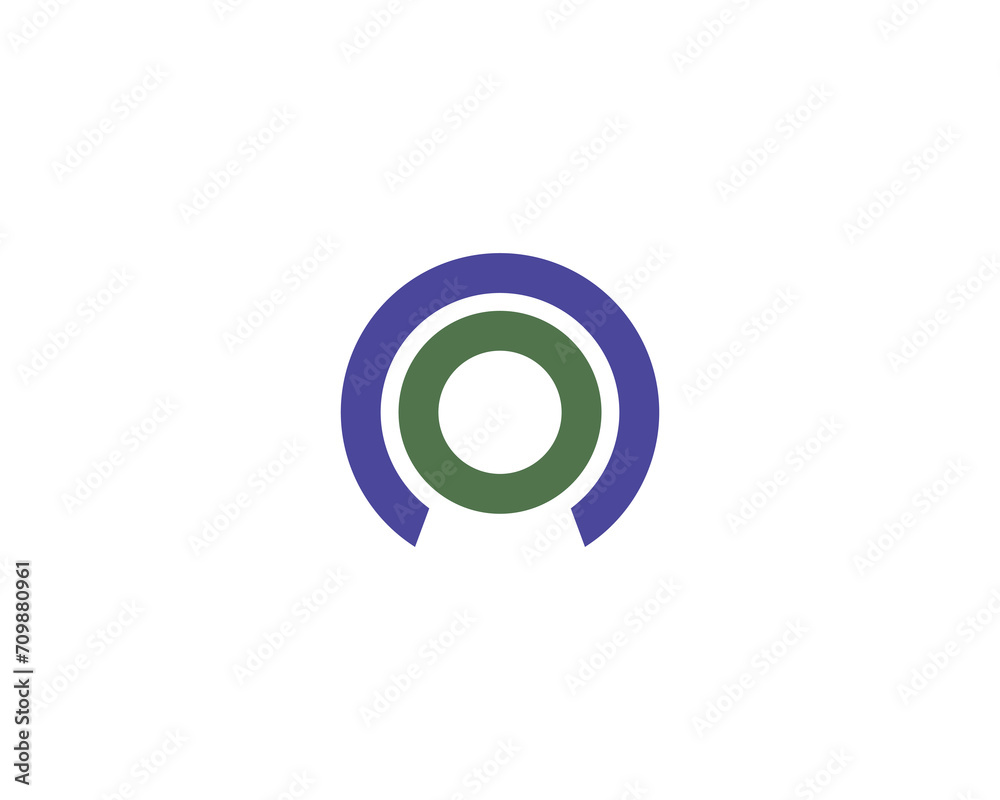 AO OA LOGO DESIGN VECTOR TEMPLATE AO OA LOGO DESIGN VECTOR TEMPLATE