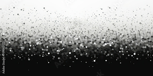 Black and White Background With Small Dots