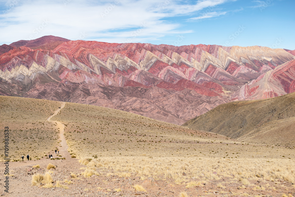 Cerro de los 14 colores, Jujuy, Argentina. Cerro de los 14 colores, Jujuy, Argentina.