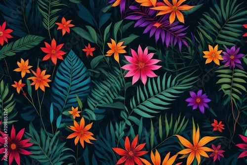 seamless floral background