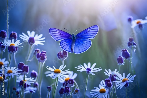 butterfly on a flower © Vani