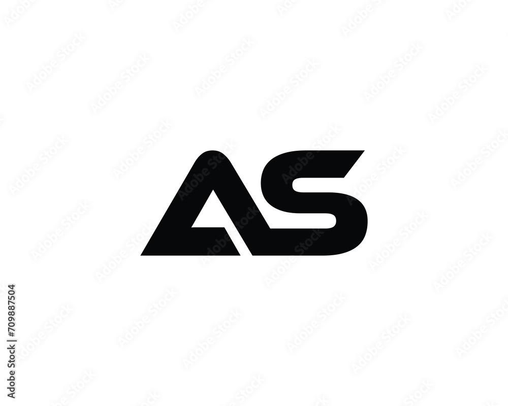 AS LOGO DESIGN VECTOR TEMPLATE AS LOGO DESIGN VECTOR TEMPLATE
