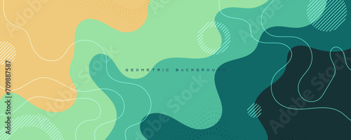 Abstract colorful geometric shape background. Dynamic template design for banner  poster  web.