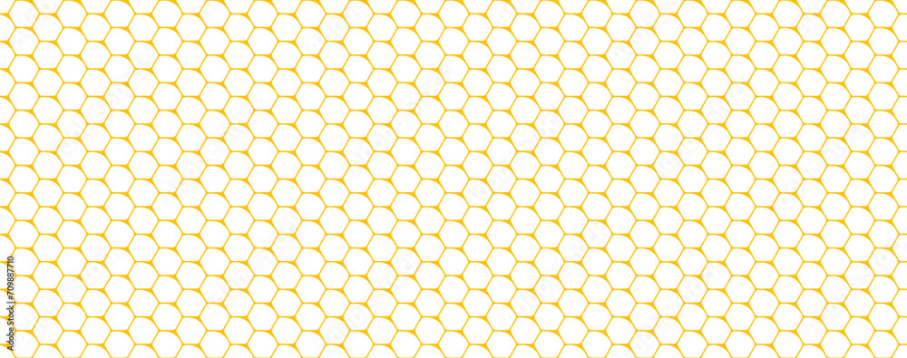 abstract honeycomb cell. hexagon geometric pattern. seamless hex background. vector illustration. design for the background flyers, ad honey, fabric, clothes, texture, textile pattern