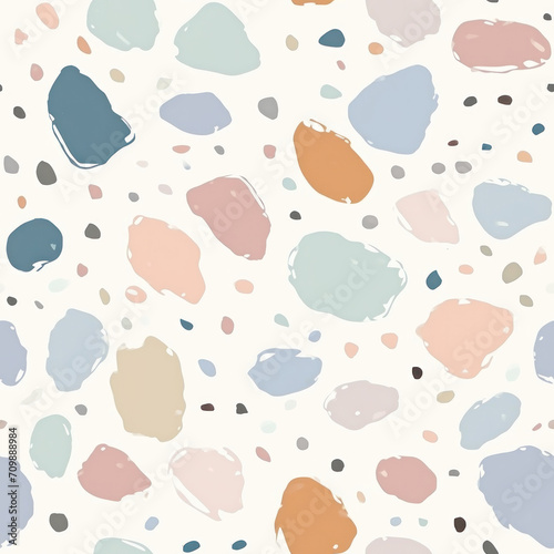 Pastel baby patter design, nursery art 