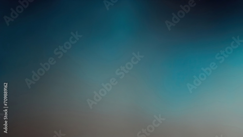 Blurred Brown blue and teal texture Dark gradient background