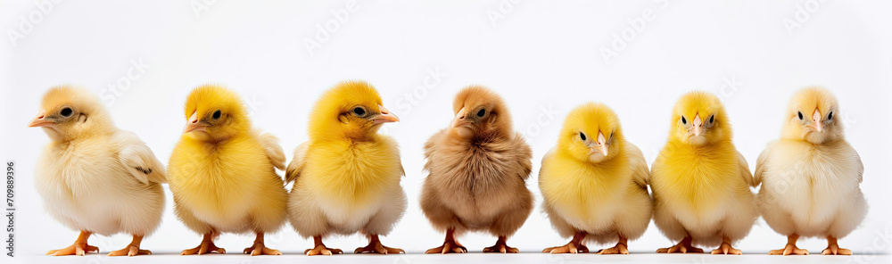 Group of Chickens Standing Together in Close Proximity