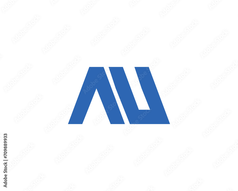 AU LOGO DESIGN VECTOR TEMPLATE AU LOGO DESIGN VECTOR TEMPLATE