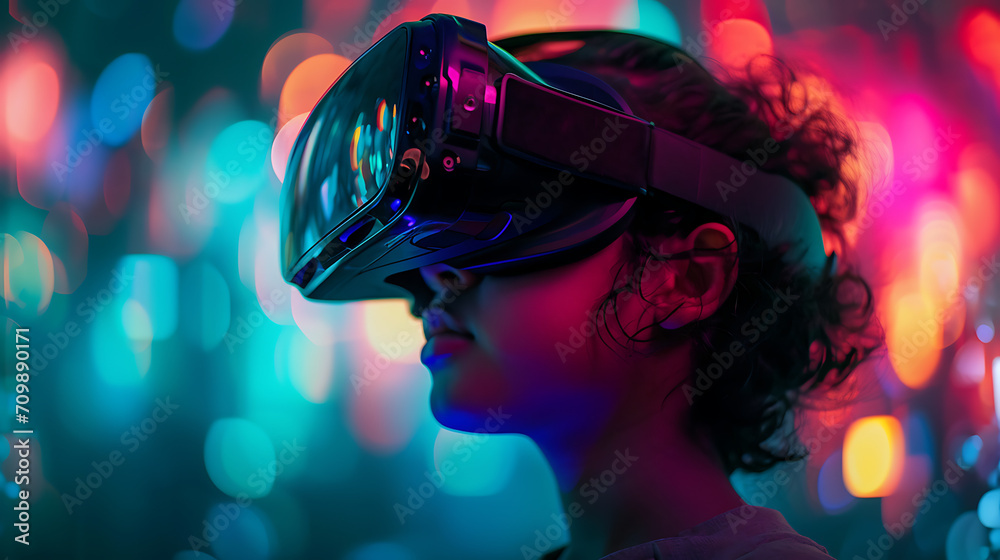 A young person playing games in virtual reality, metaverse, lost in virtual reality, augmented reality ar, vr, A young person playing games in virtual reality, metaverse, lost in virtual reality, augmented reality ar, vr,