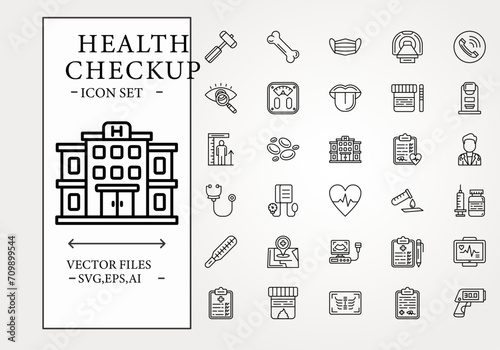 Health Checkup Set File photo