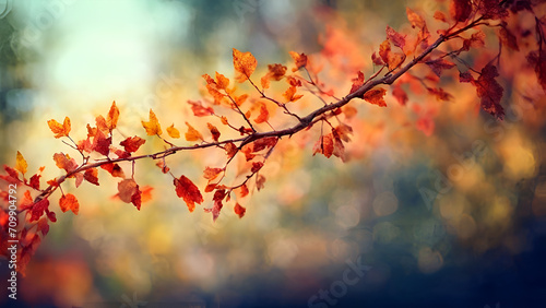  a branch with a blurred background

