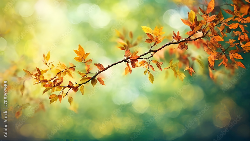 a branch with a blurred background
a branch with a blurred background