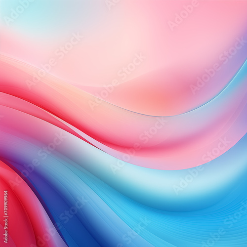 Soft Gradient background. Vibrant Gradient Background. Blurred Color Wave. Blue  pink gradient background. summer and spring concept. Pastel gradient background. Abstract blurred wallpaper