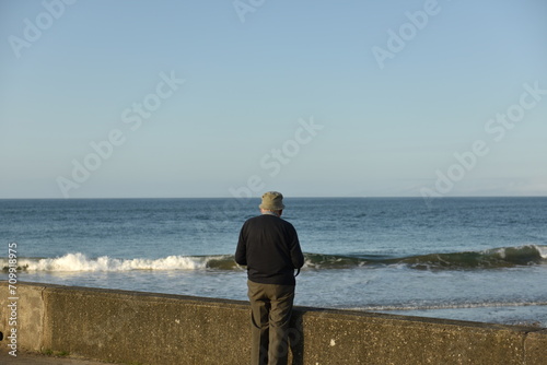 person on the beach