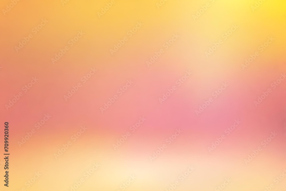 Obraz premium Abstract gradient smooth Blurred Bokeh Yellow background image