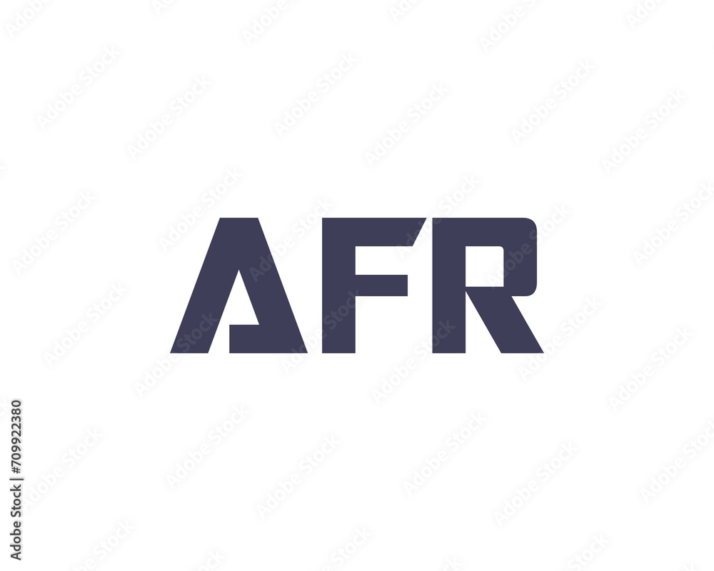 AFR LOGO DESIGN VECTOR TEMPLATE AFR LOGO DESIGN VECTOR TEMPLATE