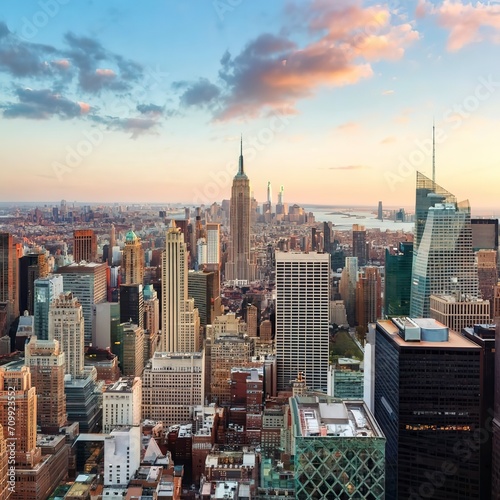 USA, New York City, skyscrapers © Cornel