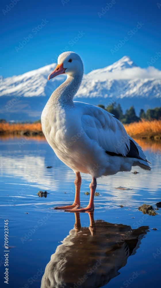Fototapeta premium Tarn goose UHD wallpaper