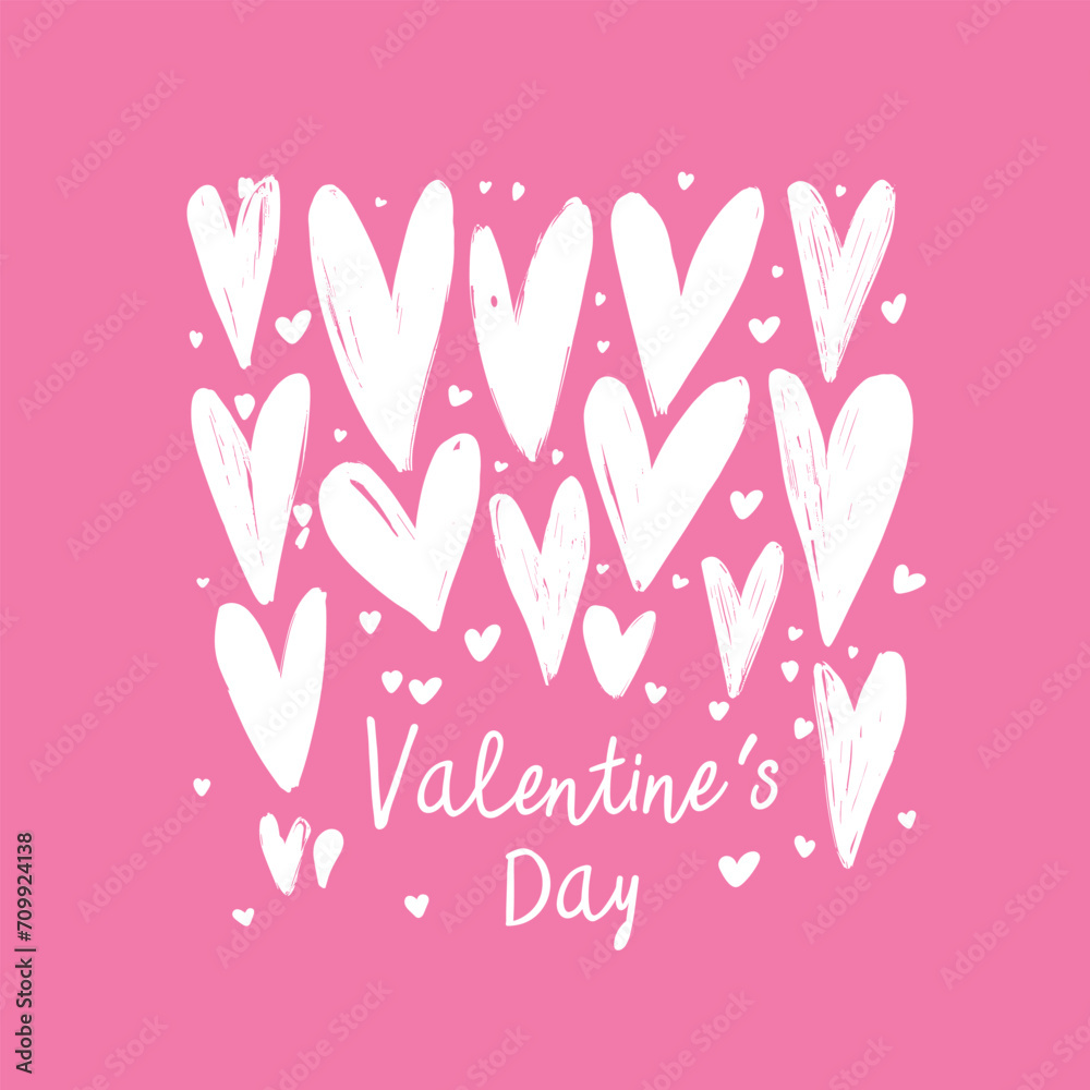 Valentines day card design