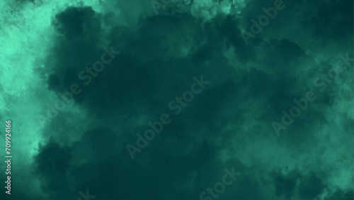 beautiful watercolor texture. abstract dark blue green watercolor cloud background.