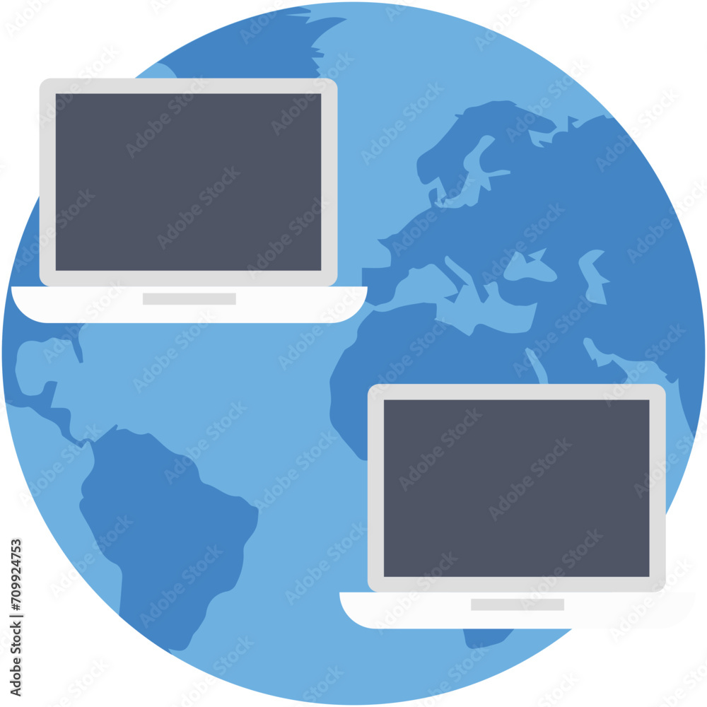 Internet Connection Vector Icon Internet Connection Vector Icon