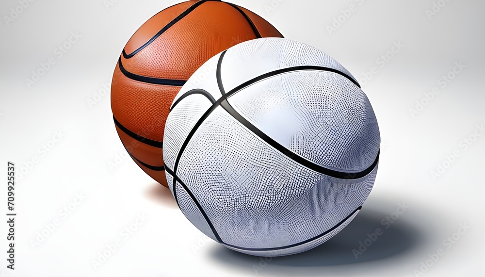 basketball isolated on white background basketball isolated on white background