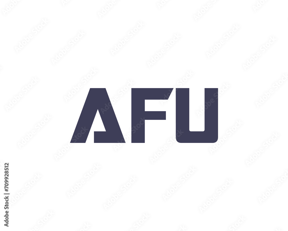 AFU LOGO DESIGN VECTOR TEMPLATE AFU LOGO DESIGN VECTOR TEMPLATE