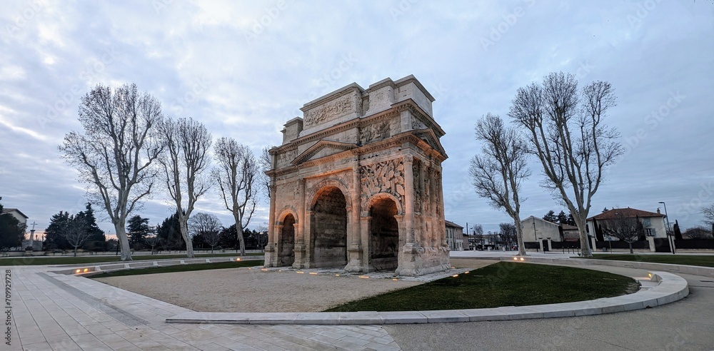 Obraz premium ARC DE TRIOMPHE - ORANGE (Vaucluse)