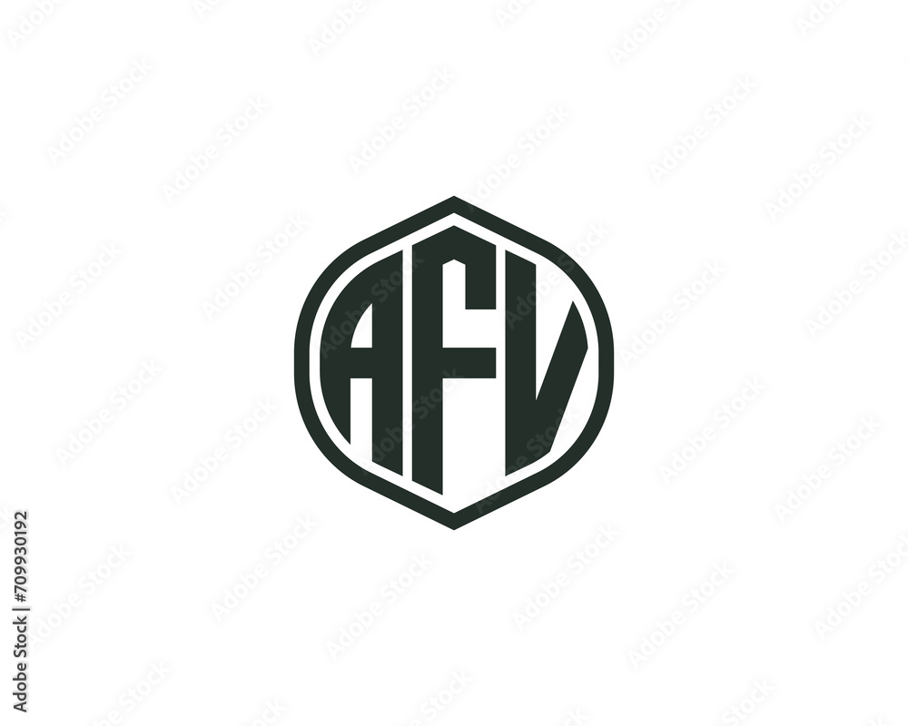 AFV LOGO DESIGN VECTOR TEMPLATE AFV LOGO DESIGN VECTOR TEMPLATE