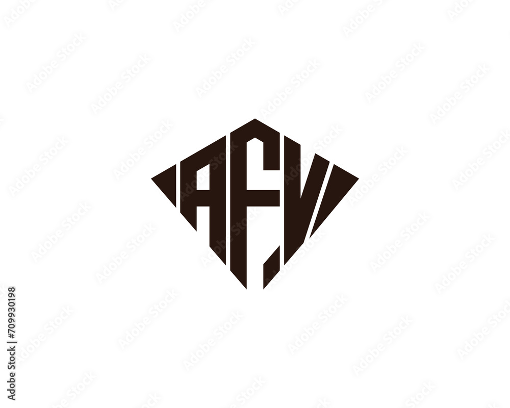 AFV LOGO DESIGN VECTOR TEMPLATE AFV LOGO DESIGN VECTOR TEMPLATE