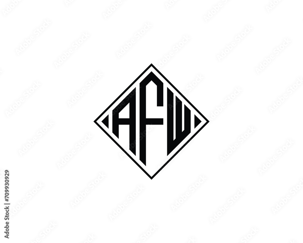 AFW LOGO DESIGN VECTOR TEMPLATE AFW LOGO DESIGN VECTOR TEMPLATE