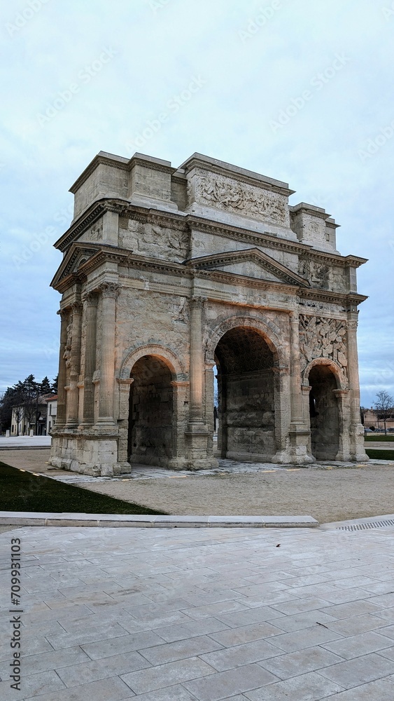 Obraz premium ARC DE TRIOMPHE - ORANGE (Vaucluse)