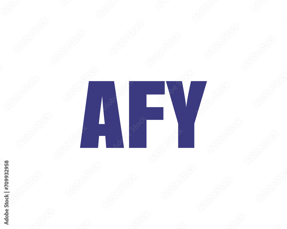 AFY LOGO DESIGN VECTOR TEMPLATE AFY LOGO DESIGN VECTOR TEMPLATE