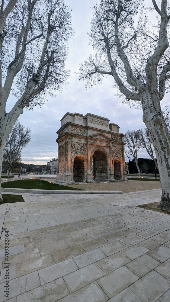 Fototapeta premium ARC DE TRIOMPHE - ORANGE (Vaucluse)