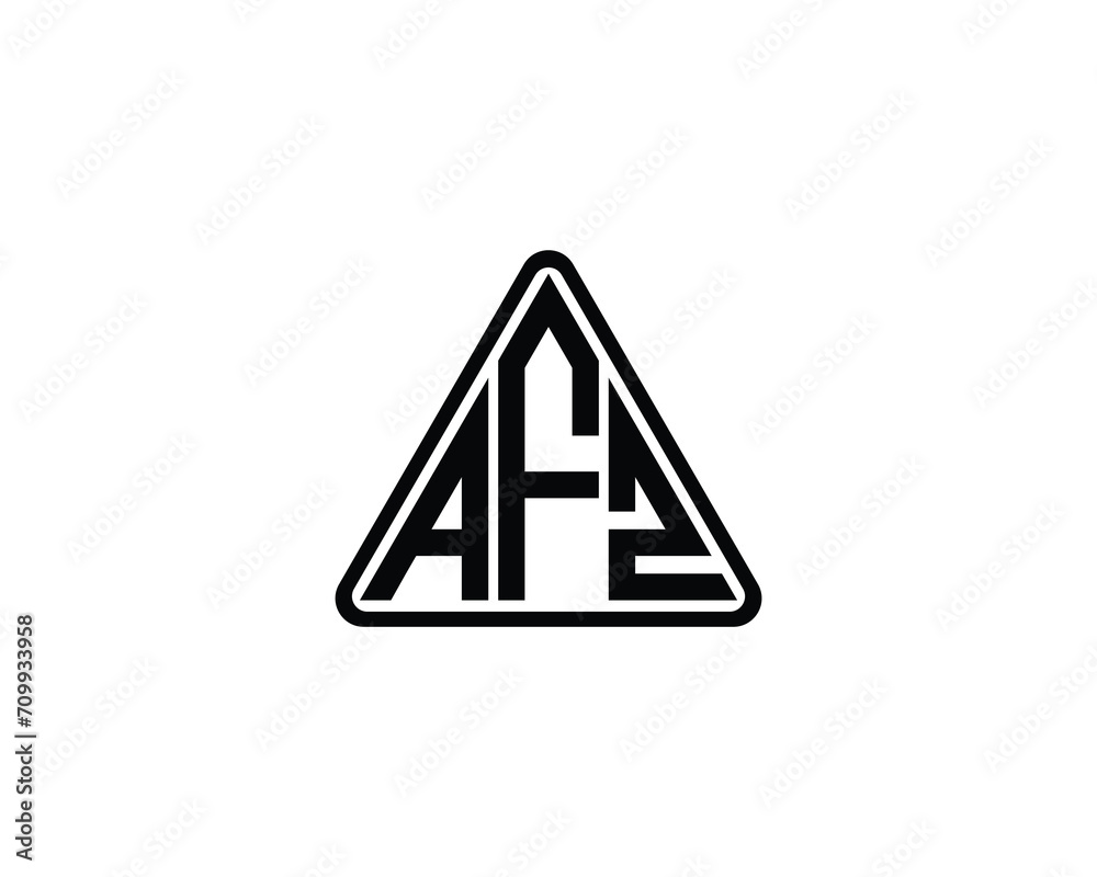 AFZ LOGO DESIGN VECTOR TEMPLATE AFZ LOGO DESIGN VECTOR TEMPLATE