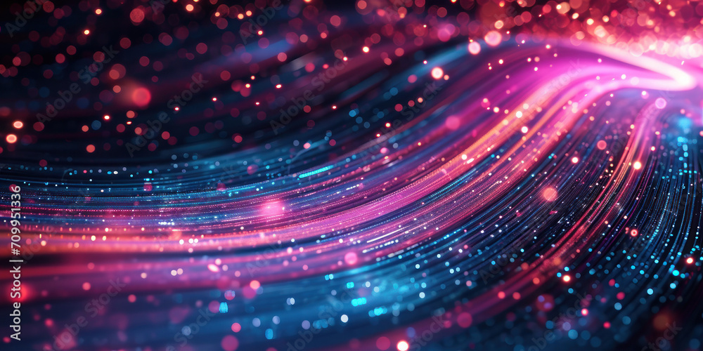 abstract neon glitter lines background abstract neon glitter lines background