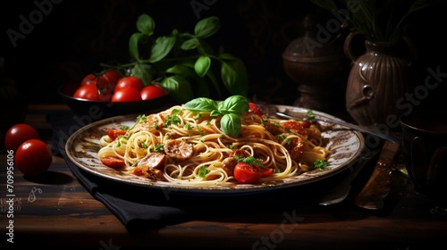 pasta dish in hotot.