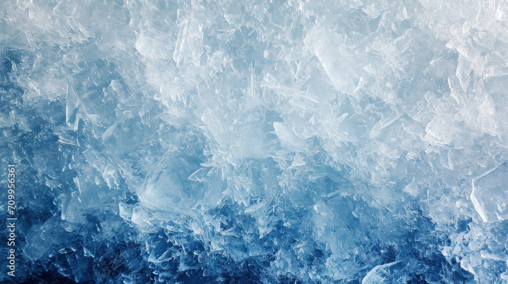 frozen water background
