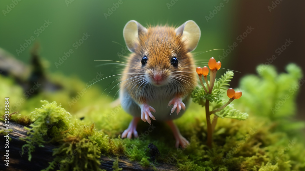 A cute little mouse A cute little mouse