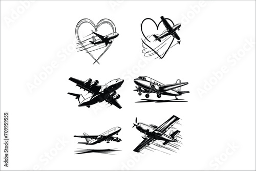 kyward Visions: Diverse EPS Aircraft Heart Draw Collection