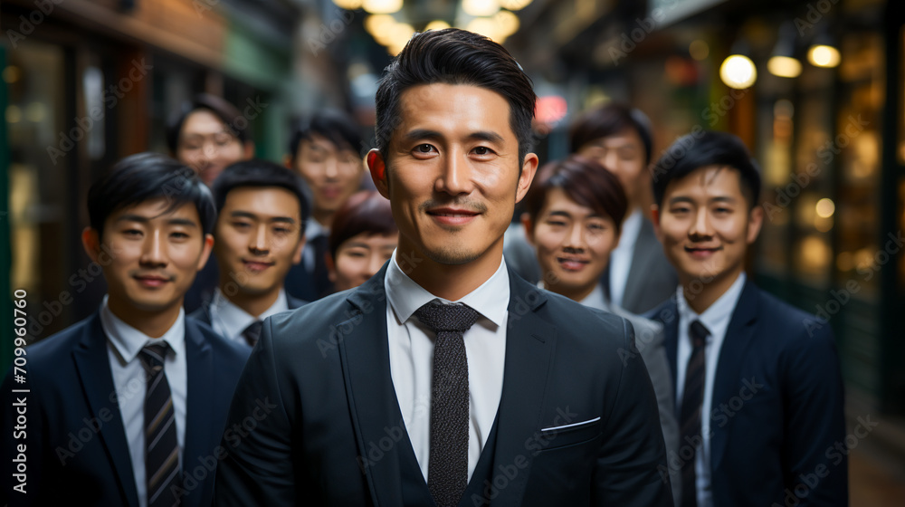 Successful Asian Entrepreneurs. Asian Business Team Successful Asian Entrepreneurs. Asian Business Team