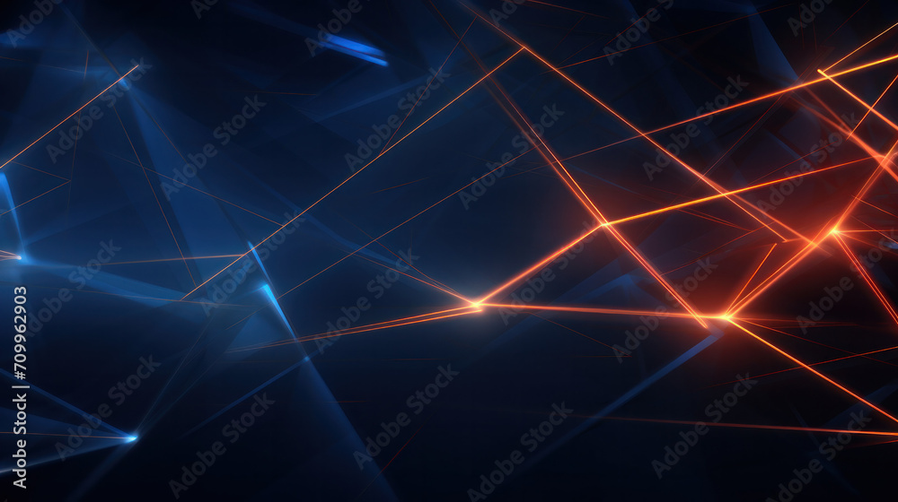 Abstract colourful neon lines on a dark background, digital background Abstract colourful neon lines on a dark background, digital background
